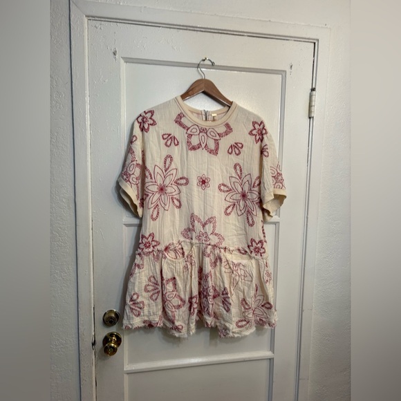 FREE PEOPLE  Picking Petals Mini Dress - Picture 4 of 8